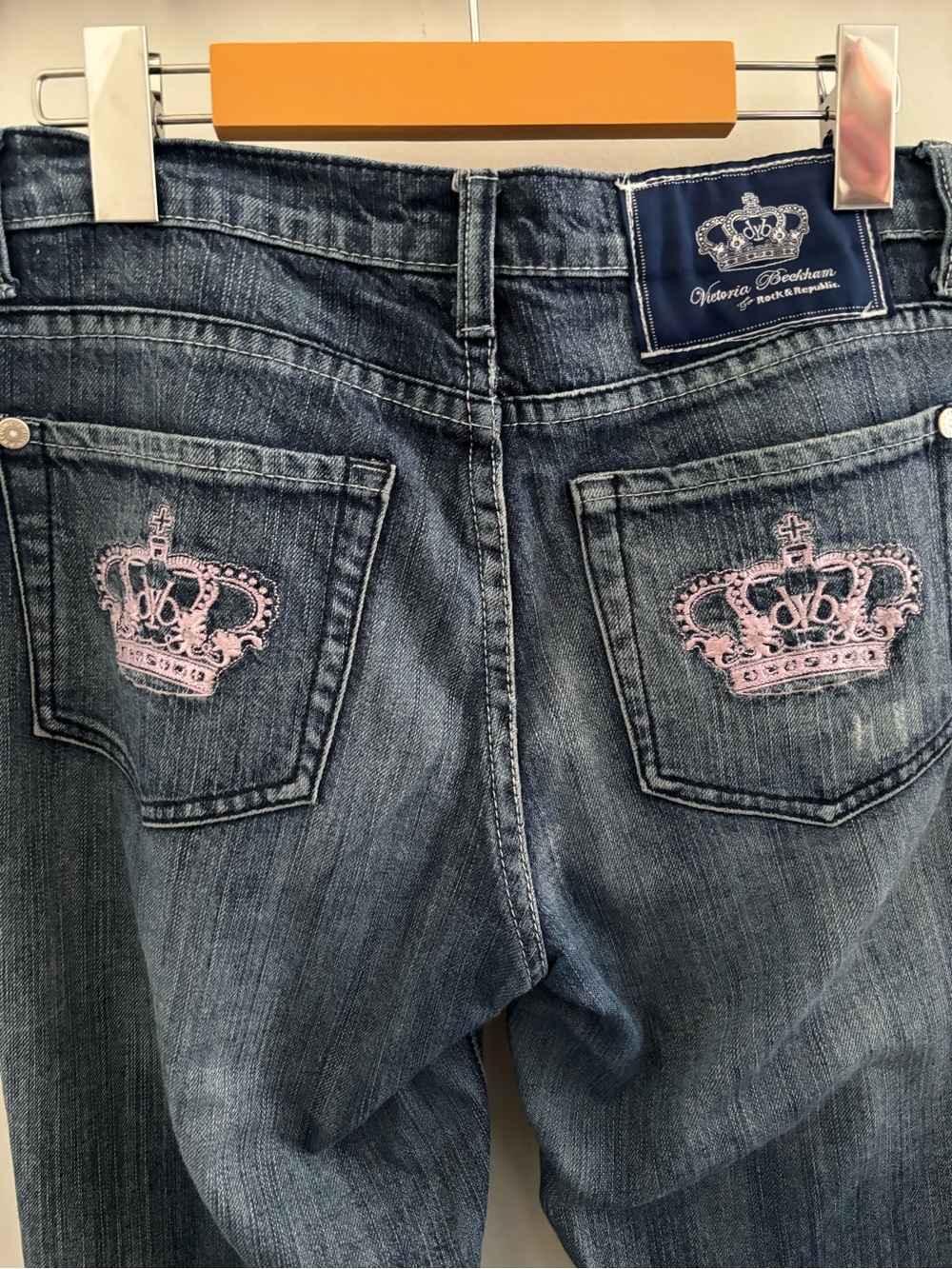 Vintage Y2K Victoria Beckham x Rock & Republic Crown Jeans